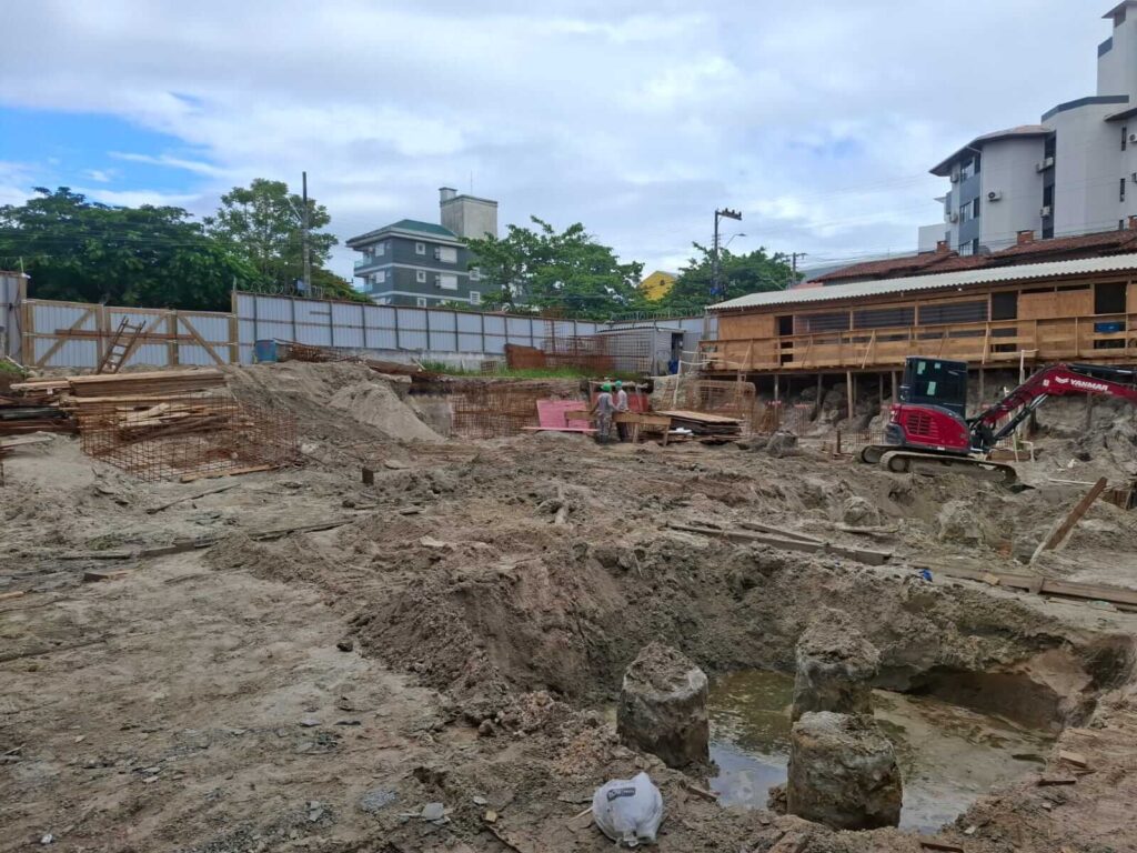 estrutura de fundação BG canas