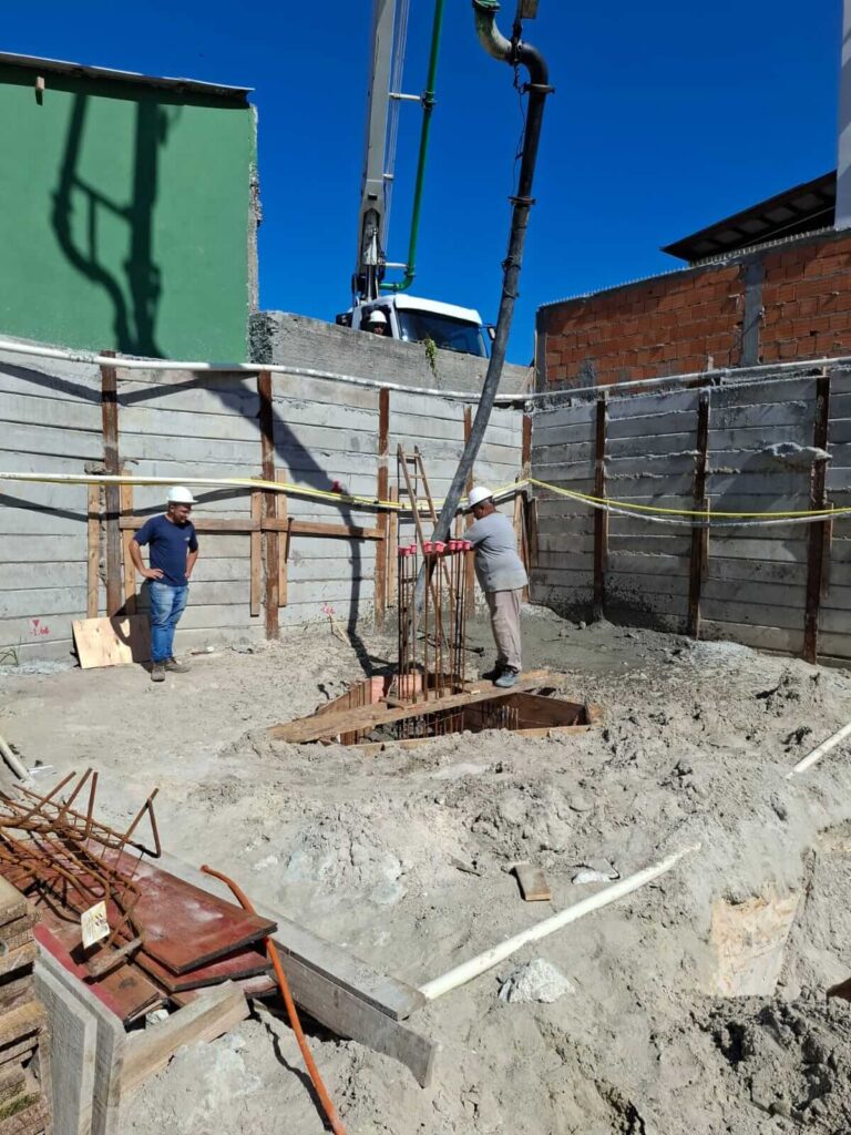 estrutura de fundação BG canas