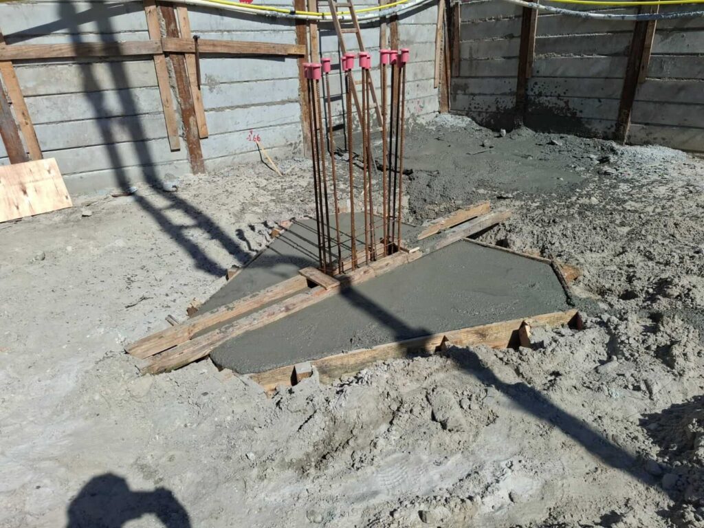 estrutura de fundação BG canas