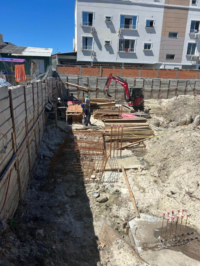 estrutura de fundação BG canas