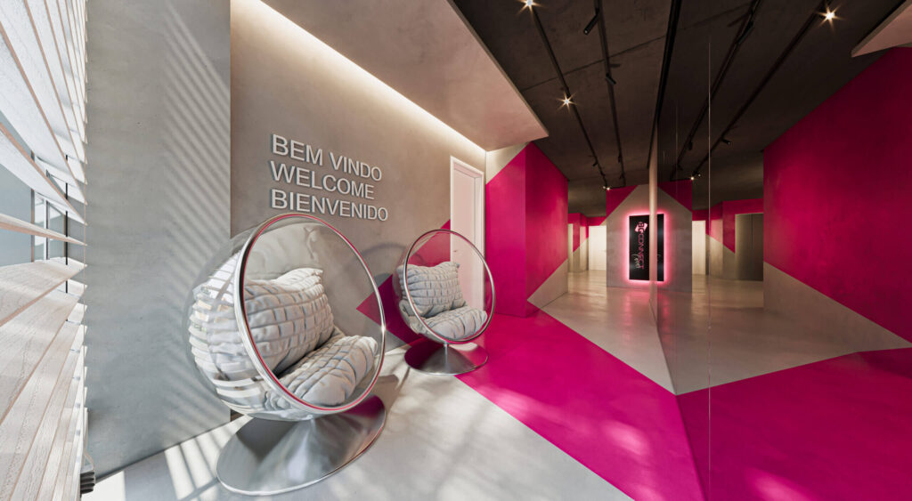 Espaço terreo - hall de entrada - BG Canas